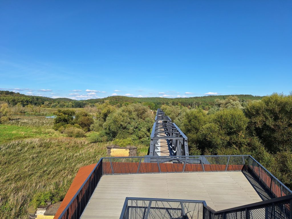 Widok z platformy
